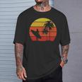 Surfer Vintage Surfing Surf Beach T-Shirt Gifts for Him