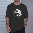 T-shirt Éléphant Yin Yang, Tee Design Original Cadeaux pour lui