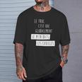 T-Shirt Humour Homme Globalement Je M'en Bats Les Couilles Cadeaux pour lui
