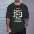 T-Shirt Maulois Fier: Je Ferme Pas Ma Gueule, Héraldique Cadeaux pour lui