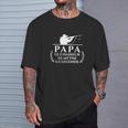 T-shirt Passion Chasse Papa le Chasseur, Idée pour Fans de Chasse Cadeaux pour lui