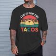 Taco Tuesday I Do It For The Tacos Mexican Workout T-Shirt Gifts for Him