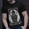 Tarot Card The Death Xiii Angel Skull Style T-Shirt Gifts for Him