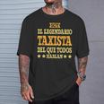 Taxista Profesión Divertida Taxista Camiseta unisex Regalos para él