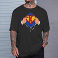 Teachers Are Superheroes Pre K Super Teacher Staff T-Shirt Gifts for Him