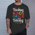 Teaching 2Nd Grade On Twosday 2-22-22 February 22Nd Teacher T-Shirt Gifts for Him