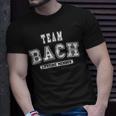 Team Bach Lifetime Member Family Last Name T-Shirt Gifts for Him