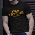 Team Taylor Proud Family Surname Last Name T-Shirt Gifts for Him