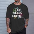 Ten Years Later Meme 10 Year Old 10Th Birthday Party T-Shirt Gifts for Him