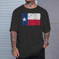 Texas Vintage Flag T-Shirt Gifts for Him