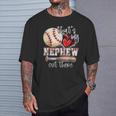 That's My Nephew Out There Baseball Aunt Auntie Mother's Day T-Shirt Gifts for Him