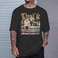 Thug Life Stay Golden Gilrs Vintage T-Shirt Gifts for Him