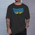 Thunder Buddies For Life Graffiti Style T-Shirt Gifts for Him