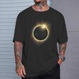 Total Eclipse Map Path Of Totality Lover April 8 2024 T-Shirt Gifts for Him