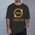 Total Solar Eclipse 2024 April 8 America Totality Spring T-Shirt Gifts for Him