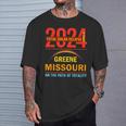 Total Solar Eclipse 2024 Greene Missouri April 8 2024 T-Shirt Gifts for Him