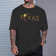 Total Solar Eclipse 2024 State Texas Totality April 8 2024 T-Shirt Gifts for Him