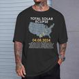 Total Solar Eclipse 2024 Total Eclipse T-Shirt Gifts for Him