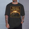 Total Solar Eclipse 2024 Usa Texas Totality April 8 2024 T-Shirt Gifts for Him