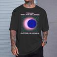 Total Solar Eclipse April 8 2024 Vaporwave Retro Totality T-Shirt Gifts for Him