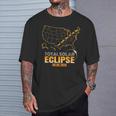 The Total Solar Eclipse Is Coming To North America On April T-Shirt Gifts for Him