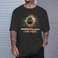Total Solar Eclipse Retro Niagara Falls New York Ny T-Shirt Gifts for Him