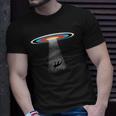 Traditional Archery Ufo Archery Target Recurve Bow T-Shirt Gifts for Him