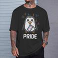 Transgender Flag Penguin Lgbt Trans Pride Stuff Animal T-Shirt Gifts for Him