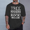 Tree Huggers Logger T-Shirt Gifts for Him