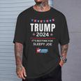 Trump 2024 Anti Sleepy Joe Biden Pro Trump Republican T-Shirt Gifts for Him