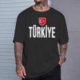 Turkey Turkish Flag Love Heart Souvenir Travel Tour T-Shirt Gifts for Him
