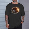 Twice In A Lifetime Totality Solar Eclipse 2017 & 2024 T-Shirt Gifts for Him