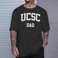 Ucsc Dad Athletic Arch College University Alumni T-Shirt Gifts for Him
