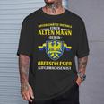 Underschätze Niemal Einen Alten Mann Aus Oberschlesia T-Shirt Geschenke für Ihn