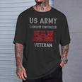 Us Army Combat Engineer Combat Engineer Veteran T-Shirt Gifts for Him