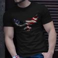 Usa American Flag Eagle 4Th Of July Patriotic Eagle T-Shirt Gifts for Him