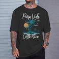 Vacaciones Familiaresintage En Costa Rica Playa Puraida Camiseta unisex Regalos para él