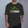 Vatertag Papa Familie T-Rex Dino Geschenk T-Shirt Geschenke für Ihn