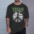 Vegan For All Animals And Peace Love Equality And Hope T-Shirt Gifts for Him