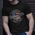 Vintage 1954 Flag Stamp 70Th Birthday 70 Year Old T-Shirt Gifts for Him