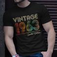 Vintage 1963 61 Year Old 61St Birthday For Women T-Shirt Gifts for Him