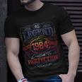 Vintage 1984 Limited Edition 40 Year Old 40Th Birthday T-Shirt Gifts for Him