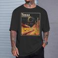 Vintage America Totality Texas Total Solar Eclipse 40824 T-Shirt Gifts for Him