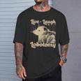 Vintage Live Laugh Lobotomy Lobotomies Retro Opossum Lovers T-Shirt Gifts for Him