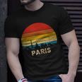 Vintage Paris France SouvenirT-Shirt Gifts for Him