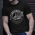 Vintage Retired And Rebuilt Body Contains Retirement T-Shirt Gifts for Him