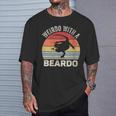 Vintage Retro Weirdo With A Beardo Bearded Dragon T-Shirt Gifts for Him