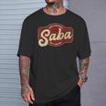 Vintage Saba Like A Grandpa But Cooler T-Shirt Gifts for Him