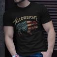 Vintage Yellowstone National Park Retro T-Shirt Gifts for Him