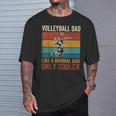 Volleyball Dad Like A Normal Dad Only Cooler Father's Day T-Shirt Gifts for Him